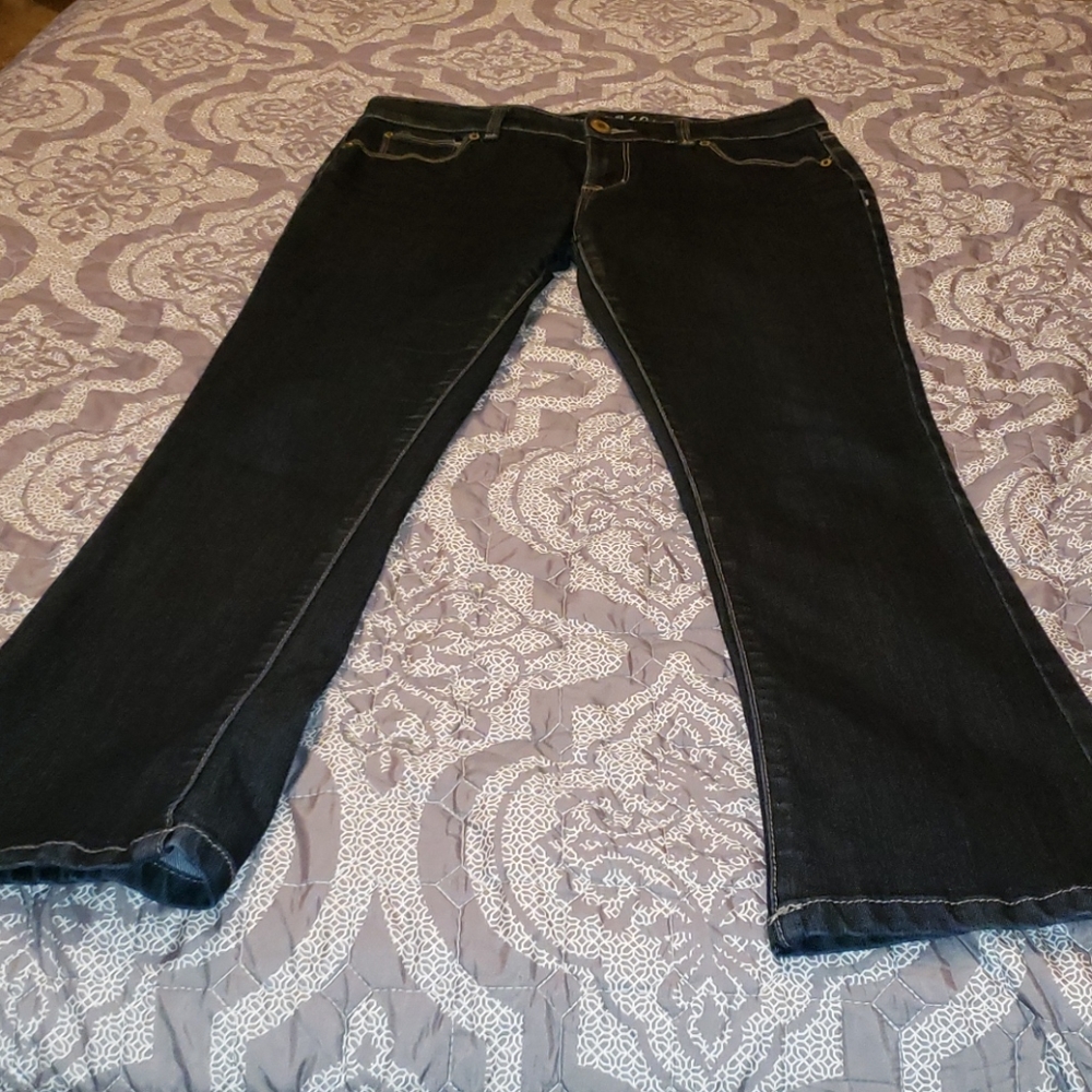 The Limited 312 dark wash jeans
